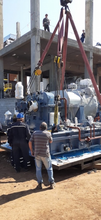 Montaje de Turbogrupo